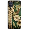 Mixroom - Cover Custodia Back Case In TPU Silicone Morbida Per OPPO A54s Fantasia Bussola E Sfonfo Mimetico M728