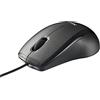 Trust 15862 Carve Mouse Ottico con Collegamento USB, Nero