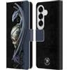 Head Case Designs Licenza Ufficiale Anne Stokes Teschio E Rosa Draghi 2 Custodia Portafoglio in Pelle Compatibile con Samsung Galaxy S26
