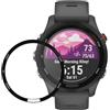 kwmobile Pellicola Protettiva Smartwatch Compatibile con Garmin Forerunner 255/255 Music Protezione - Protettore Schermo - Anti Impronte Antiurto - Set 2 Pezzi