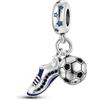 Parmuz Charms per braccialetti 925 Sterling Silver Summer Trip Ocean Charm Caspite perle Regalo di gioielli a pendente per donna