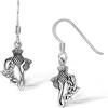 WithLoveSilver - Orecchini pendenti in argento Sterling 925 con Fior di cardo scozzese celtico