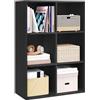 WOLTU Libreria con 6 Cubi, Scaffale per Libri, Libreria Verticale