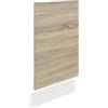 VCM Pannello Frontale, Legno ingegnerizzato, Bianco/Rovere Sonoma, Taglia Unica
