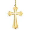 Gioielleria Lucchese Oro Ciondolo Croce Oro Giallo 18kt GL102557