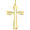 Gioielleria Lucchese Oro Ciondolo Croce Oro Giallo 18kt GL102559
