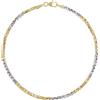 Gioielleria Lucchese Oro Bracciale Donna Oro Bianco Giallo 18 kt GL102561