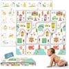 HuBorns - Tappeto Gioco Bambini 200x180 cm