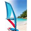 VZXATYOP Ala da Surf Gonfiabile Professionale, 2.2-5.2㎡ | Oxford + PVC, gonfiaggio rapido 3-5 Psi, galleggiabilità con doppio airbag, for principianti