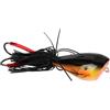 Culnflun Esche per spigole Esche da pesca Rana artificiale con testa di serpente Esca morbida con gancio (Rana con testa di serpente) Accessorio da pesca (010) Ami con barbe Kit pe (010#)