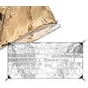 Generico Camping Mat Foam, Foil Double-Sided Waterproof Thermal Insulating Sleep Pad | Foam Double-Sided Sleeping Pad Lightweight Compact Portable Foldable Waterproof for Beach Tent Camping Backpack Outdoor