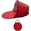 Hangsu Tenda parasole pieghevole, design aperto automatico, per sabbia, spiaggia, viaggi, viaggi con zaino in spalla ed escursionismo, riparo per sabbia