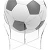 Frfik Supporto per pallone da calcio in acrilico, supporto per pallone da | calcio in acrilico | Supporto trasparente | Supporto per palla da bowling, espositore per stoccaggio