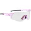 Generic Occhiali da sole sportivi fotocromatici, montatura viola, occhiali da ciclismo con design antivento, occhiali leggeri unisex per alpinismo, attività all'aperto, lenti con schermatura solare, 0,95 oz