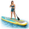 Aredwhiterui Tavola Stand Up Paddle Gonfiabile con Sterzo Smart Adulti | Assistenza opzionale 500W/10A o 700W/16A, controllo cablato e da polso, deck stabile, trasporto compatto