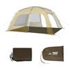 windhike Naturehike - Tenda da campeggio per 5-6 persone, con foro per cric per stufa, 14 m², una stanza e un soggiorno con velarium, impermeabile PU2000 mm, protezione solare UPF50, tenda familiare per