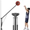 Generic Canestro da pallacanestro, supporto per canestro da allenamento resistente, attrezzatura pieghevole per rimbalzo e tiro per allenamento al chiuso e all'aperto