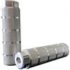 Caswynlife Picchetti per pedali per bici da strada, mountain bike, pedali antiscivolo in lega di alluminio con scanalature incise, 100 mm x 28 mm, punte per acrobazie sull'asse posteriore per