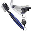 Generic Spazzola Pulitore per Scanalature Mazze Golf Robusto Pulitore Palline da