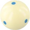 Minhe Palla da allenamento per piscina con 6 punti, dimensioni standard 6 cm, materiale in resina da 170 g, per pratica e miglioramento delle abilità (blu)
