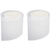Generic 2 protezioni per pneumatici per biciclette a prova di foratura per bici da strada da 26/27,5/29 pollici per bici da strada mountain bike camera d'aria pneumatici protezioni pad