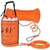 Generico Sacco da lancio salvataggio, corda galleggiante per kayak canoa barca lago | Sacco riflettente alta visibilità 15m corda galleggiante, sgancio rapido. Per kayaker, bagnini, diportisti. Nylon resistente.