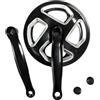 Caswynlife Guarnitura per bicicletta, 42 denti, 152 mm, in alluminio, per bambini, e-bike, mountain bike, fisso, foro quadrato, movimento centrale, 6-8 velocità