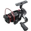 Minhe Mulinello da pesca con corpo in metallo, ingranaggi in ottone, rapporto 5,2:1, leggero, per acqua salata e acqua dolce, barca, lago, fiume, roccia, carpa, spigola, trota, nero e rosso (DM-3000)