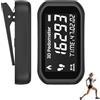 ORIA Contapassi 3D Ricaricabile Impermeabile con Clip e Cordino Fitness Tracker Conteggio Calorie per Camminare Correre Sport Nuoto