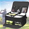 WDEC Organizer per Baule da Golf, Organizzatore per Bagagliaio da Golf, Attrezzatura da Golf, Armadietto e Organizer per Scarpe, Organizzatore da Golf, Organizer per Auto da Golf per Accessori