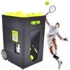 Generic Macchina portatile per palline da tennis con telecomando, angolo di lancio regolabile per principianti e allenamento da solo, funzionamento automatico per pratica e miglioramento delle abilità