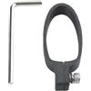 Caswynlife Supporto per numero di gara per SL6, SL7, SL8, leggero, in metallo, accessorio sicuro per allenamento, per sessioni, nero, 57 mm (per SL7)