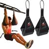 ARMAGEDDON SPORTS Cinghie per Addominali - Abs Straps - Cinghie Per Esercizi Addominali - Abdominal Slings per Barra Trazioni - Fitness Sollevamento Gambe - Allenamento del Forza - Braccia Supporto
