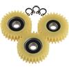 SylvaLexis Ingranaggio Planetario E-Bike 30T, Set da 3 Pezzi, Compatibile con Motori Elettrici, Foro 8mm (0.31 inch)