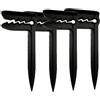 Wegiwuca 4Pcs Outdoor Beach Towel Holder Antivento Clip Outdoor Picnic Mat Holder Picnic Coperta Rack Asciugamano Sabbia Clip Antivento