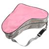Sandyseptember Borsa portaoggetti per pattini con dimensioni bilanciate per pattini e attrezzature di protezione, in nylon e pratica configurazione per il trasporto, colore: rosa