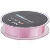 Minhe Lenza da pesca in fluorocarbonio, 100 m, con leader in fibra di carbonio, lenza morbida che offre durata, resistenza all'abrasione e esperienza di lancio fluido (1,5-0,20 mm-3,2 kg rosa)