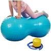 Generico Palla fitness Peanut - Palla sensoriale anti-scoppio alle arachidi, palle yoga con pompa | A forma di arachidi in PVC resistente, a forma di árachidi addensate, palline per esercizi, attrezzat