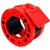 SIXRUN Morsetto per Collare per Bilanciere, Clip a Molla in Plastica per Bilanciere da 2 Pollici, Diametro Interno 50 Mm, Installazione con Una Sola Mano, Blocco Barra per Sollevamento Pesi per