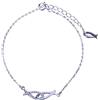 QYAQ Bracciale Argento Donna,Bracciale Da Donna In Argento Sterling 925 Bracciale Vintage Intagliato A Mano Bracciale A Forma Di Pesce Cavo Signore Gioielli In Argento Regali Per Sorelle Amiche Coppie Ma