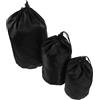 TOPPERFUN Set da 3 Sacchi Compressione per Piumini, Resistenti Strappo Oxford 600d, Impermeabili, per Campeggio e Escursionismo All'aperto