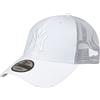 New Era 9Forty Snapback Trucker Cappellino - New York Yankees Bianco, bianco, Taglia unica