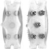 Generic Ramponi Da Neve Per Scarpe 2 Pezzi Universali Antiscivolo Portatili a 5