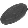 Annadue Copertura Impermeabile per Boccaporto Rotondo - Piastra di Ispezione Marina in Plastica per Barca, Kayak, Canoa, 18,1 X 10,2 Pollici, Resistente Agli Urti e Alla Corrosione, Facile da