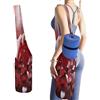 KHAUERBC Borsa da palestra con cuori rossi di San Valentino Oga, borsa per tappetino da yoga per donne e uomini. Borsa tote in tela leggera per yoga, pilates, studio, allenamento, uso all'aperto