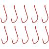 Minhe Affronta le acque con sicurezza con questo set di 10 affidabili ami da pesca a gambo lungo con doppie barre (8#)