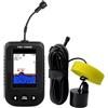 NGTFDCP Fotocamera Allarme Sonar Portatile Fish Finder Rilevatore di profondità Copertura Sensore Pesca in Mare sul Lago per Kayak da Barca