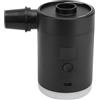 Zunate Mini Pompa di Gonfiaggio Ricaricabile |Pompa Ad Aria Elettrica da 4000 MAh con Display a LED per Materassi, Galleggianti da Campeggio e Piscina, Spegnimento Automatico (BLACK)