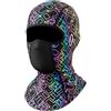 Caswynlife Ciclismo, protezione solare UPF50+, rete di nylon traspirante, sicurezza notturna riflettente, vestibilità elastica per bicicletta, corsa, sci (abbagliante 1)