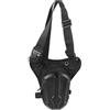 AKOOSY Marsupio da Gamba Uomo per Motocicletta e Ciclismo, Borsa Versatile in Eva e Poliestere Design Combinato Vita e Gamba, per Escursionismo